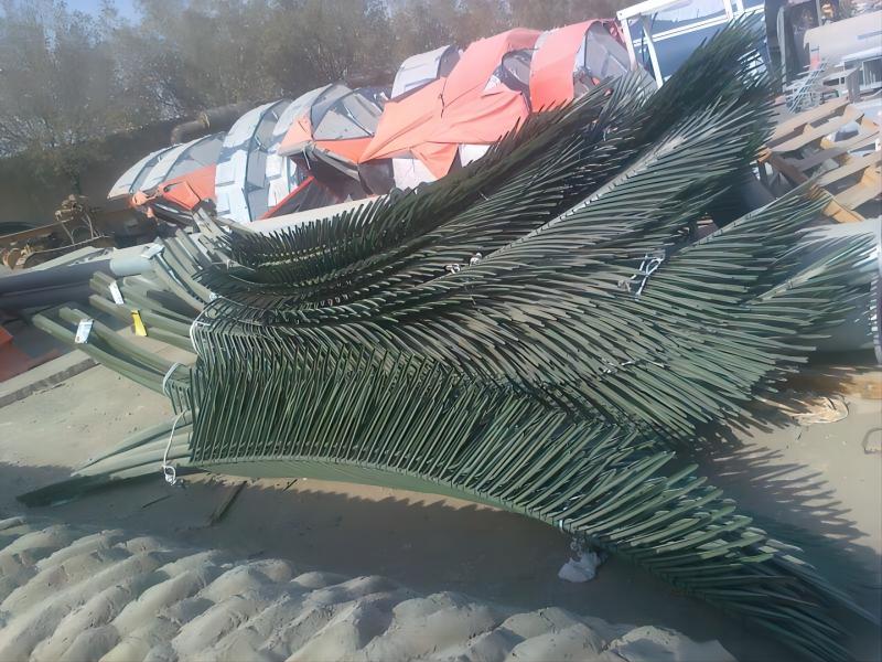 Tour de palmier camouflée exportant vers l'Arabie Saoudite